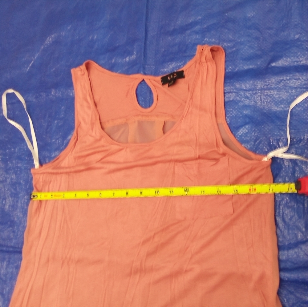 EM Women's Sleeveless Pink Top - Picture 3 of 5